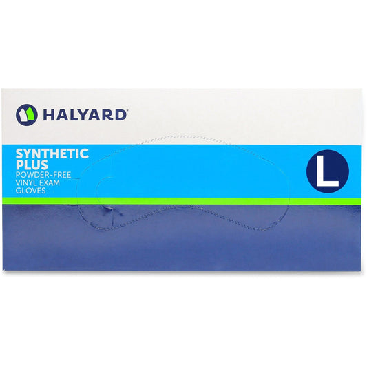 Halyard Synthetic Plus PF Vinyl Exam Gloves (55033)