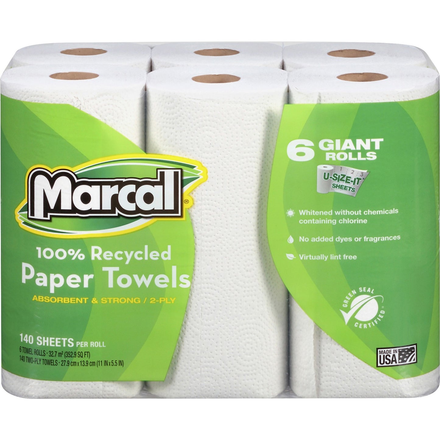 Marcal 100% Recycled Giant Roll Paper Towels (6181)