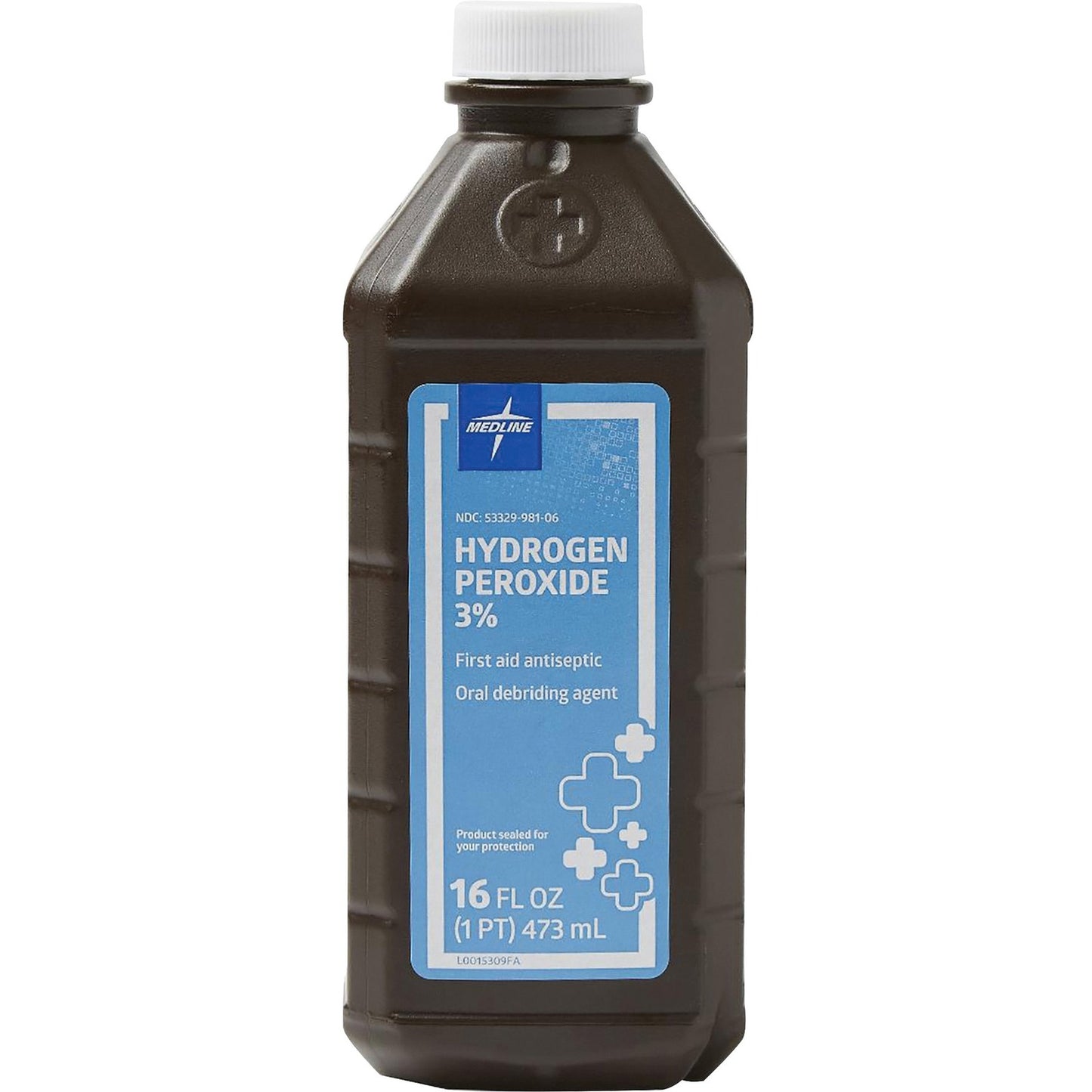 Medline 3 Percent USP Hydrogen Peroxide (MDS098001Z)