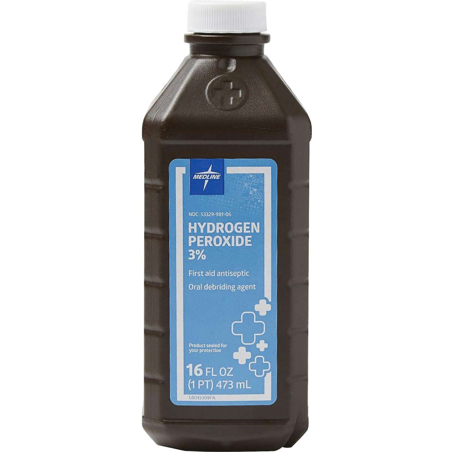 Medline 3 Percent USP Hydrogen Peroxide (MDS098001Z)