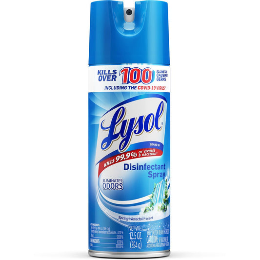 Lysol Spring Waterfall Disinfectant Spray (02845)