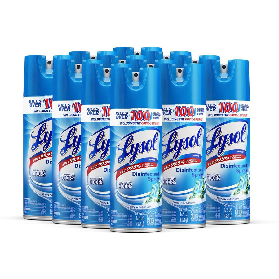 Lysol Spring Waterfall Disinfectant Spray (02845)