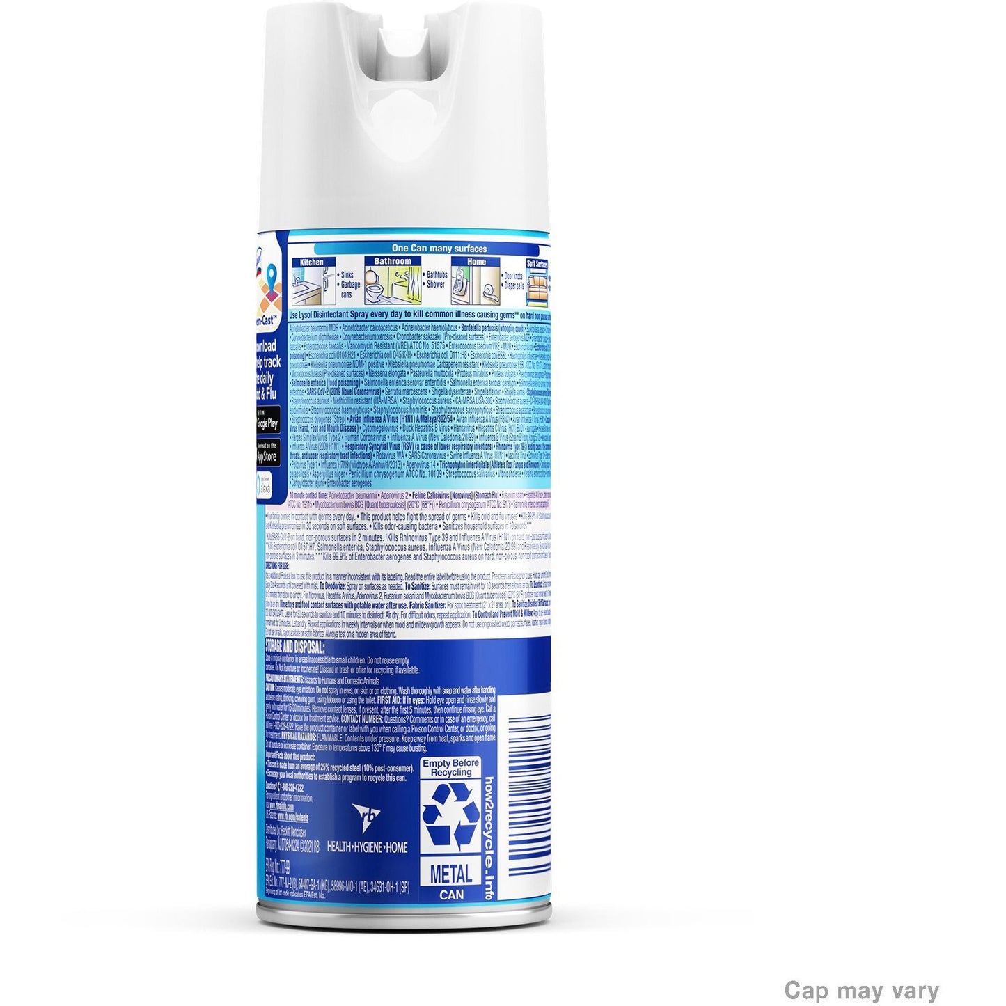 Lysol Crisp Linen Disinfectant Spray (74186)