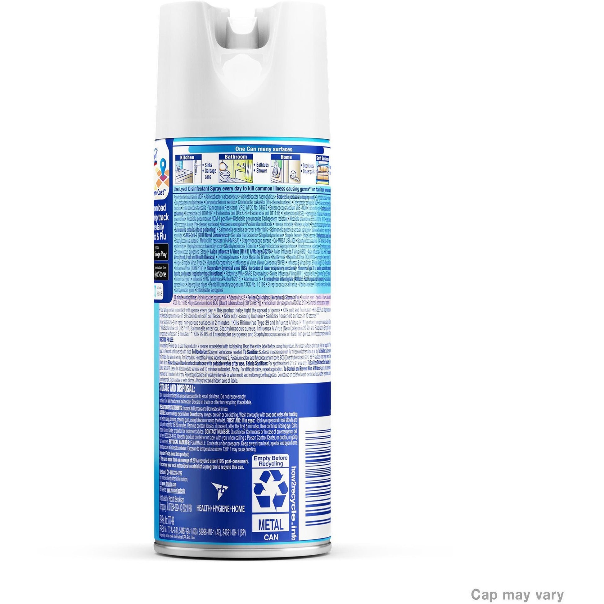 Lysol Crisp Linen Disinfectant Spray (74186)