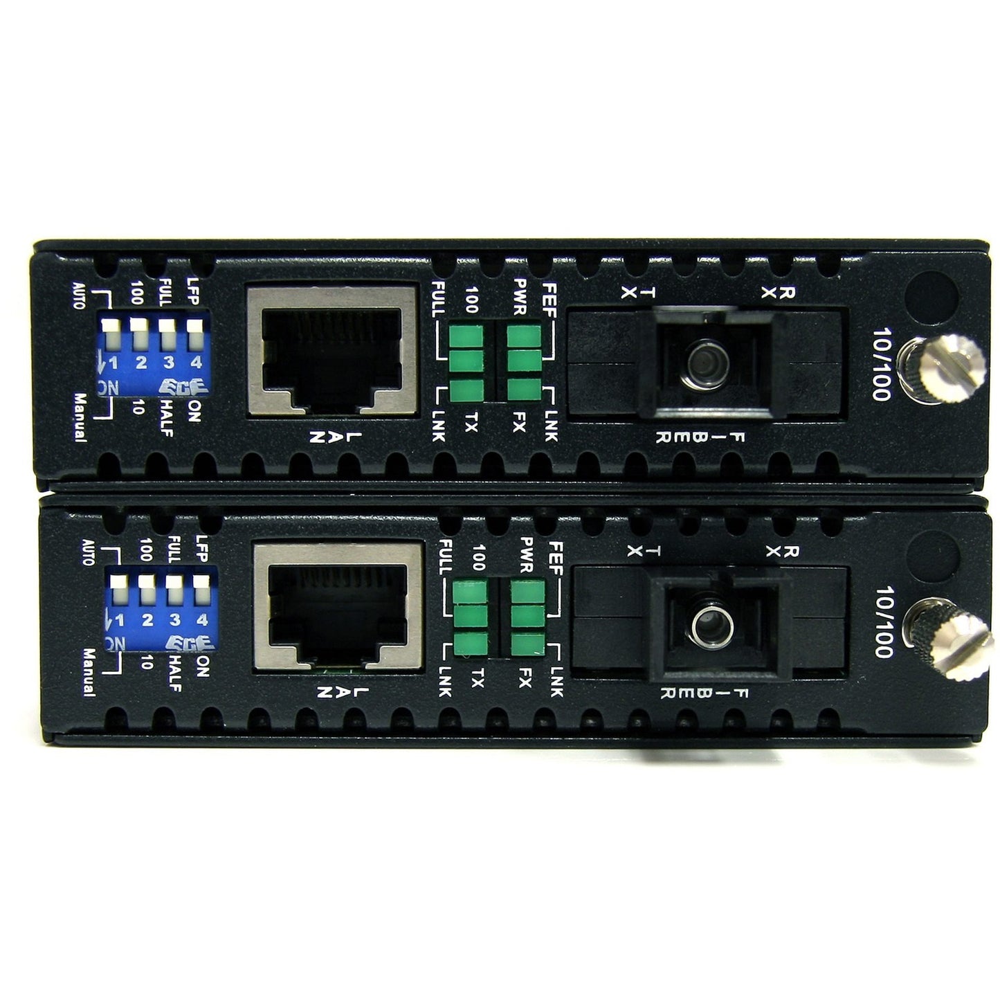 StarTech 10/100 Wdm Fiber Media Converter Kit Sc (ET90110WDM2)