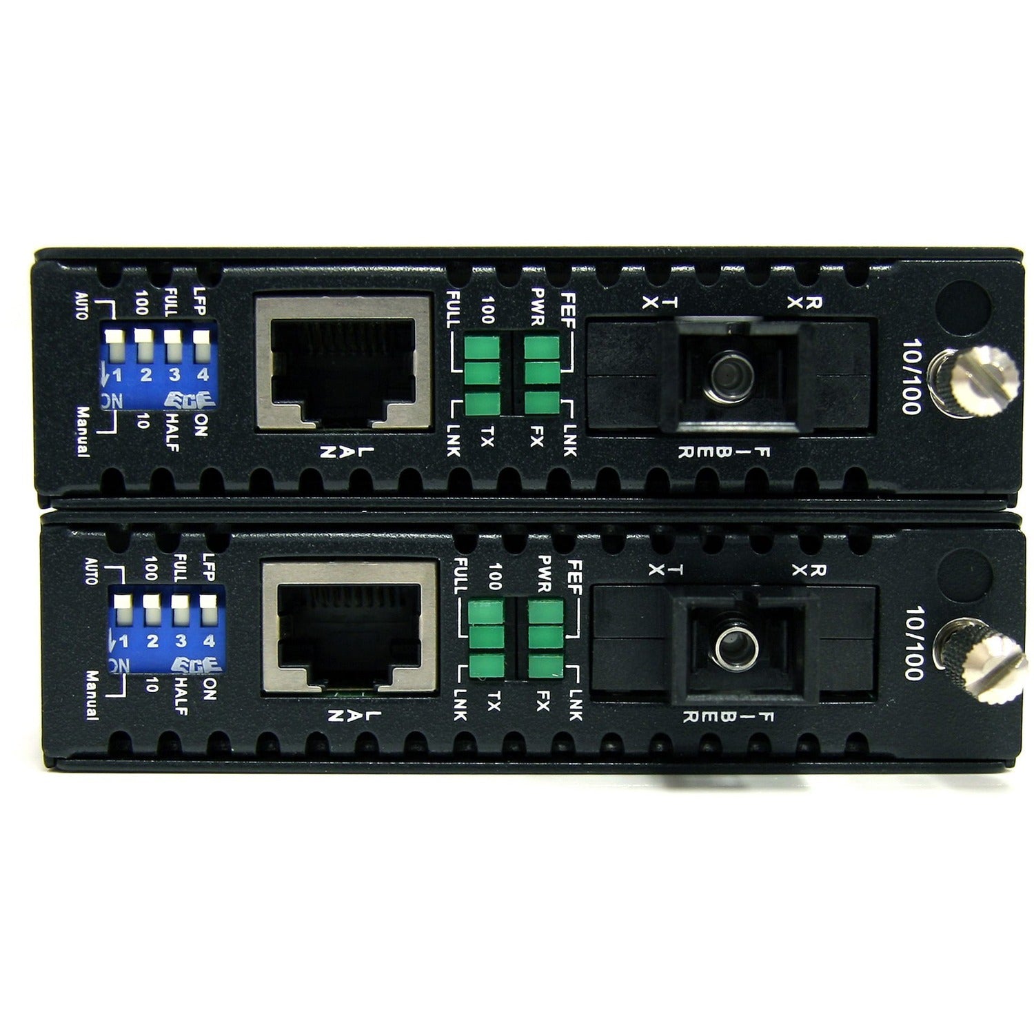 StarTech 10/100 Wdm Fiber Media Converter Kit Sc (ET90110WDM2)
