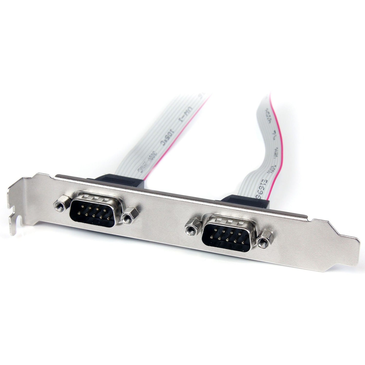 StarTech 2 Port Db9 Serial Port Bracket Header (PLATE9M2P16)