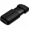 Microban Verbatim 16GB Pinstripe USB Flash Drive - Black (49063)