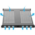 StarTech 1u 19 Adjustable Vented Rack Mount Shelf (ADJSHELFHDV)