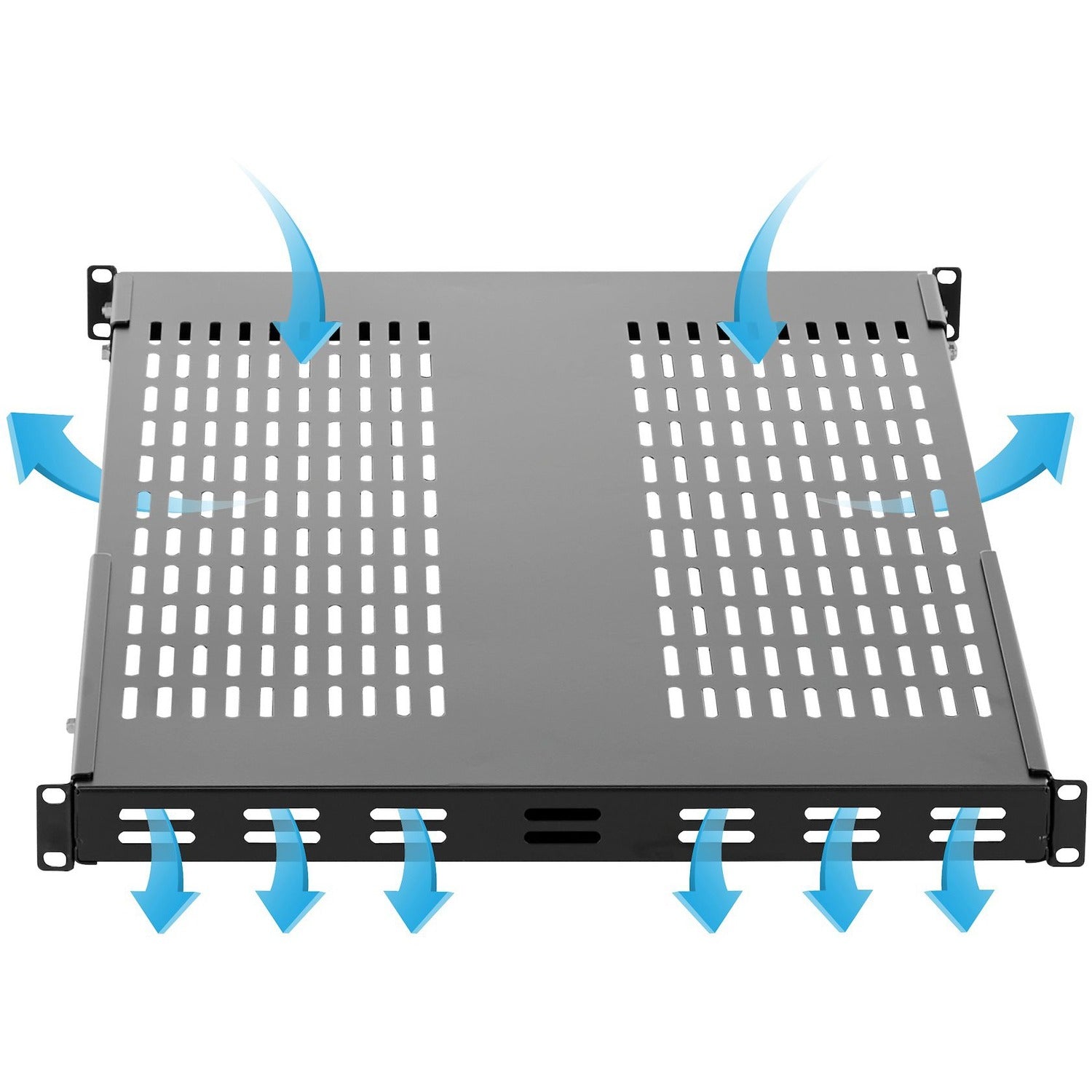 StarTech 1u 19 Adjustable Vented Rack Mount Shelf (ADJSHELFHDV)