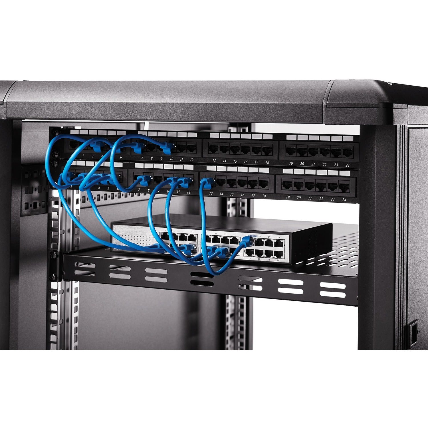 StarTech 1u 19 Adjustable Vented Rack Mount Shelf (ADJSHELFHDV)