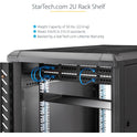 StarTech 2u 22in Fixed Rack Mount Cantilever Shel (CABSHELF22)