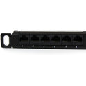StarTech 24 Port 0.5u Rackmount Cat5e Patch Panel (PANELHU24)