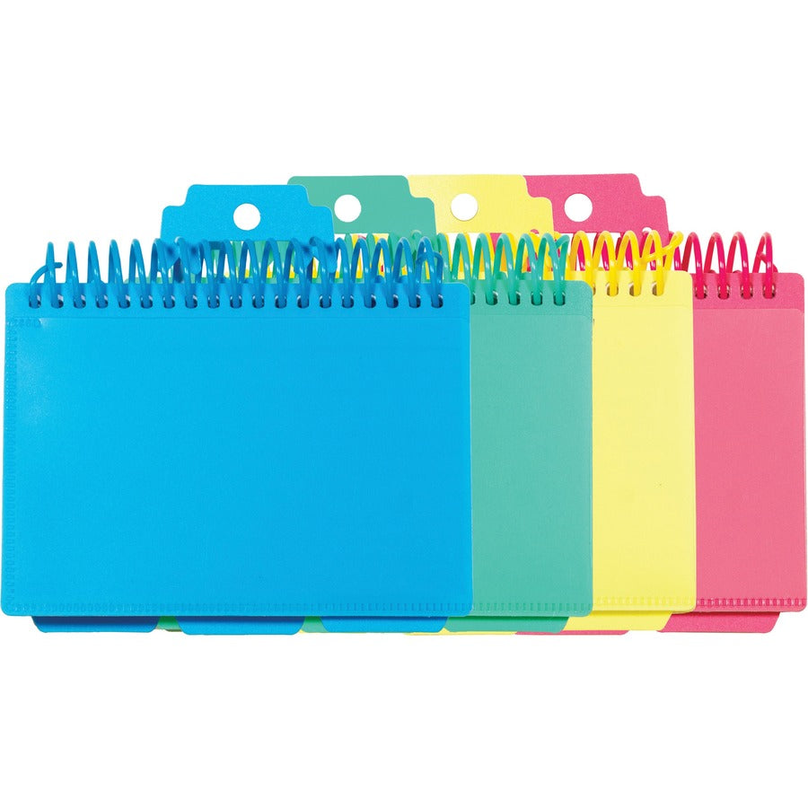 C-Line Spiral Bound Index Card Notebook with Index Tabs (48750)