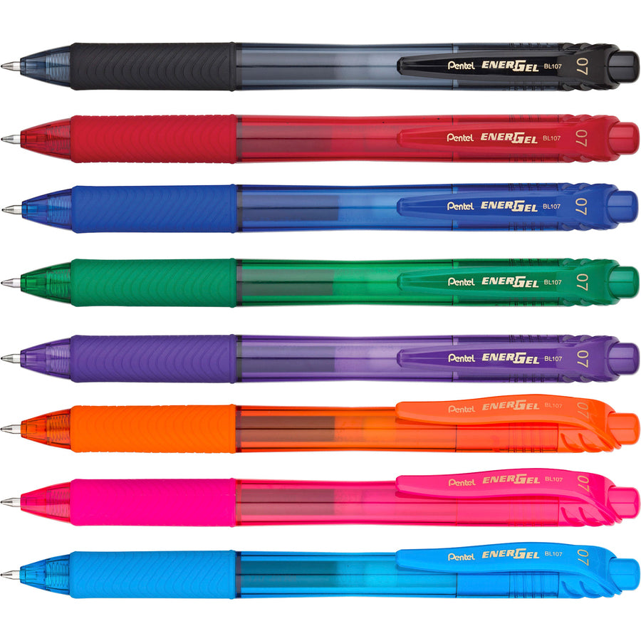 EnerGel EnerGel-X Retractable Gel Pens (BL107CRBP8M)