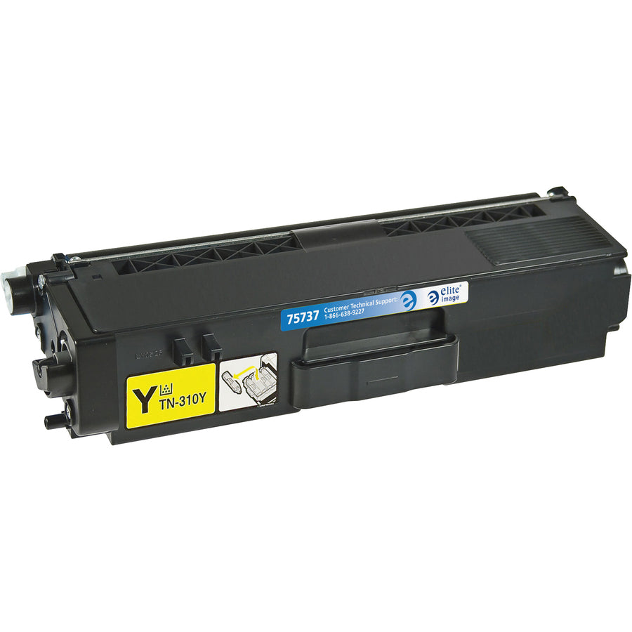 Elite Image Remanufactured High Yield Laser Toner Cartridge - Alternative for Brother TN315 - Yellow - 1 Each (75737)