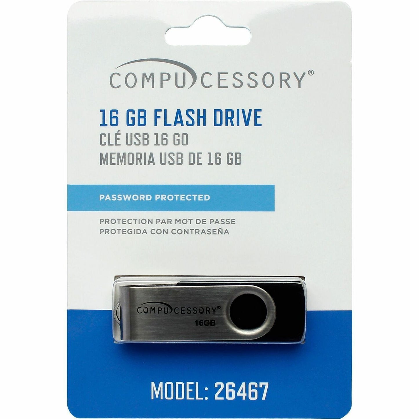 Compucessory Password Protected USB Flash Drives (26467)