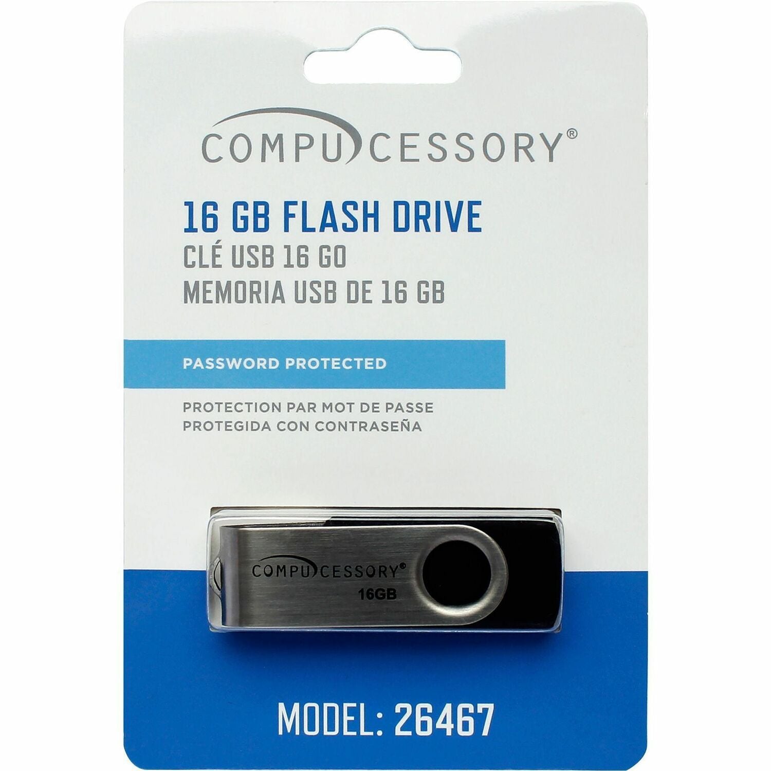 Compucessory Password Protected USB Flash Drives (26467)
