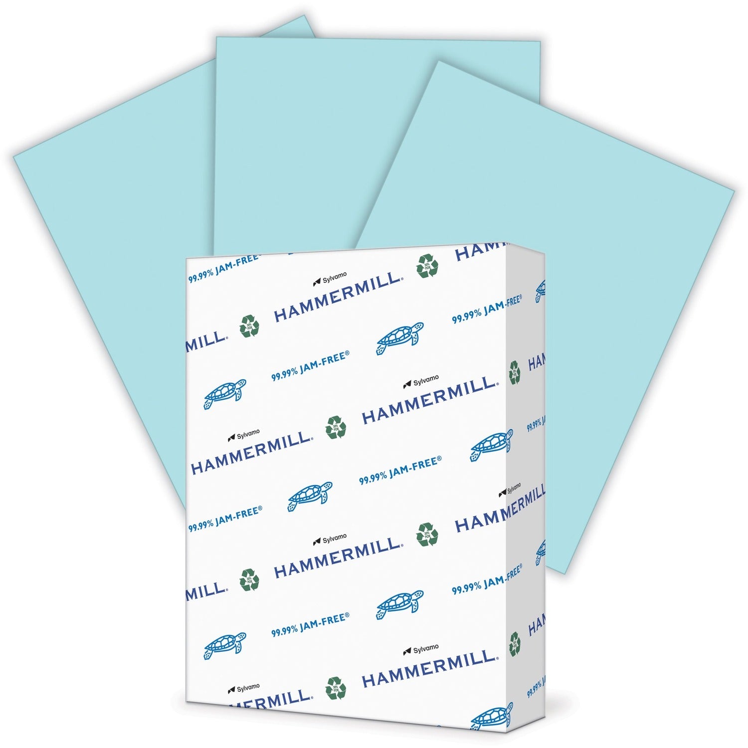 Hammermill Colors Recycled Copy Paper - Blue (103671)