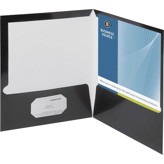 Business Source Letter Pocket Folder (44425)