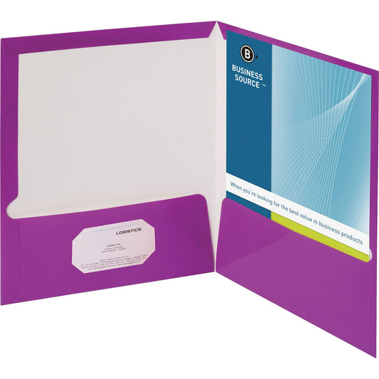 Business Source Letter Pocket Folder (44429)