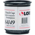 Lorell Mesh Wire Pencil Cup Holder (84149)