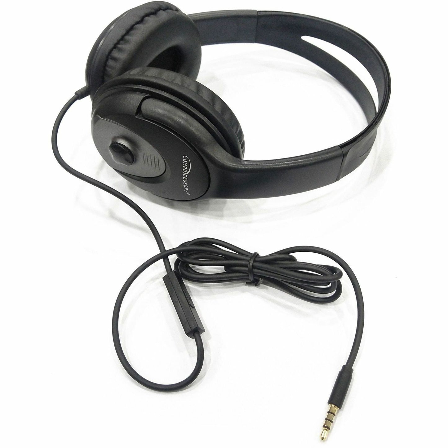 Compucessory Stereo Headset with Built-in Microphone (15153)