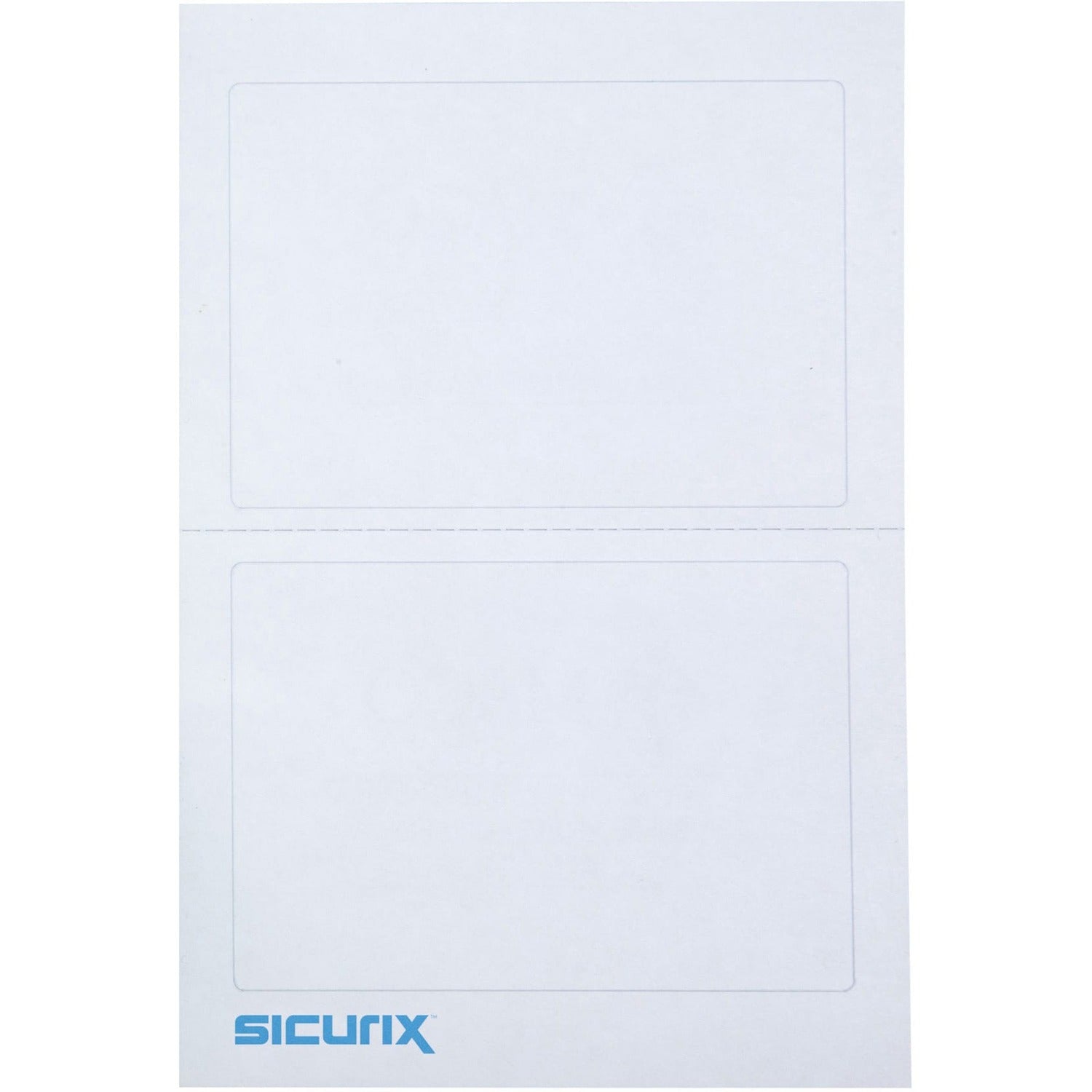SICURIX Self-adhesive Visitor Badge (67641)