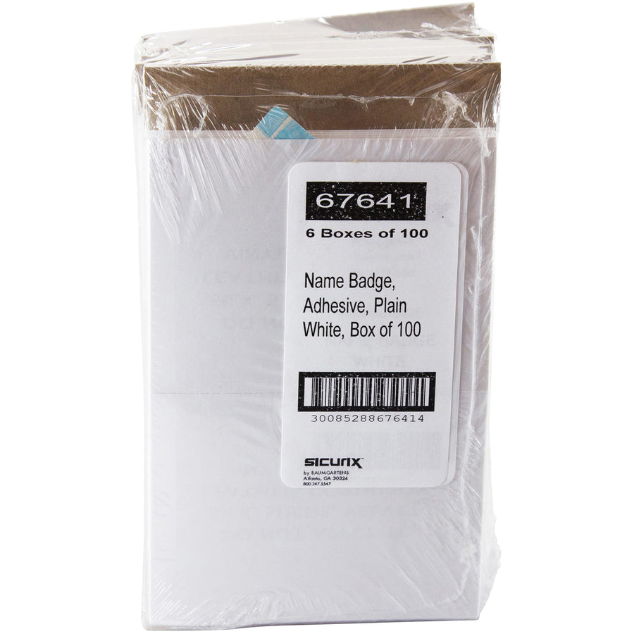 SICURIX Self-adhesive Visitor Badge (67641)