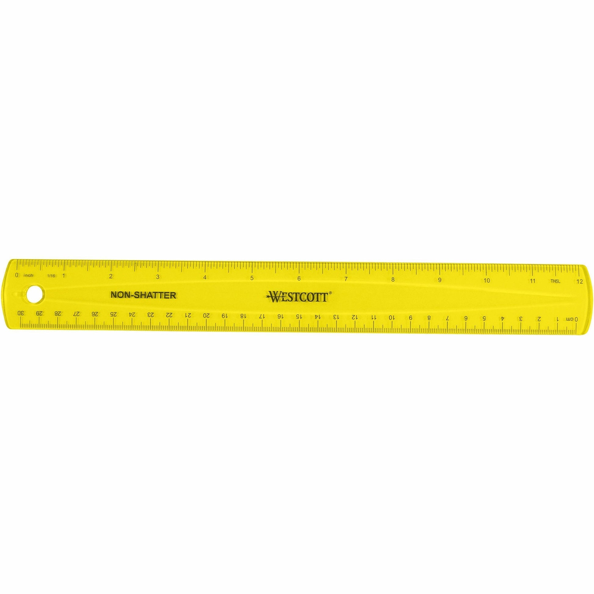 Westcott Shatterproof Ruler (14381)