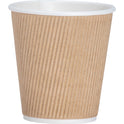 Genuine Joe 10 oz Rippled Hot Cups (11256)