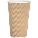 Genuine Joe 16 oz Rippled Hot Cups (11257)