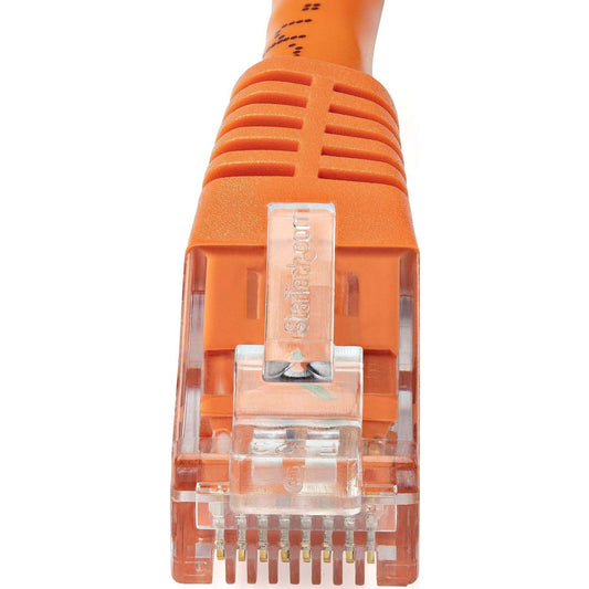 StarTech 100ft Cat6 Ethernet Cable Orange Poe (C6PATCH100OR)