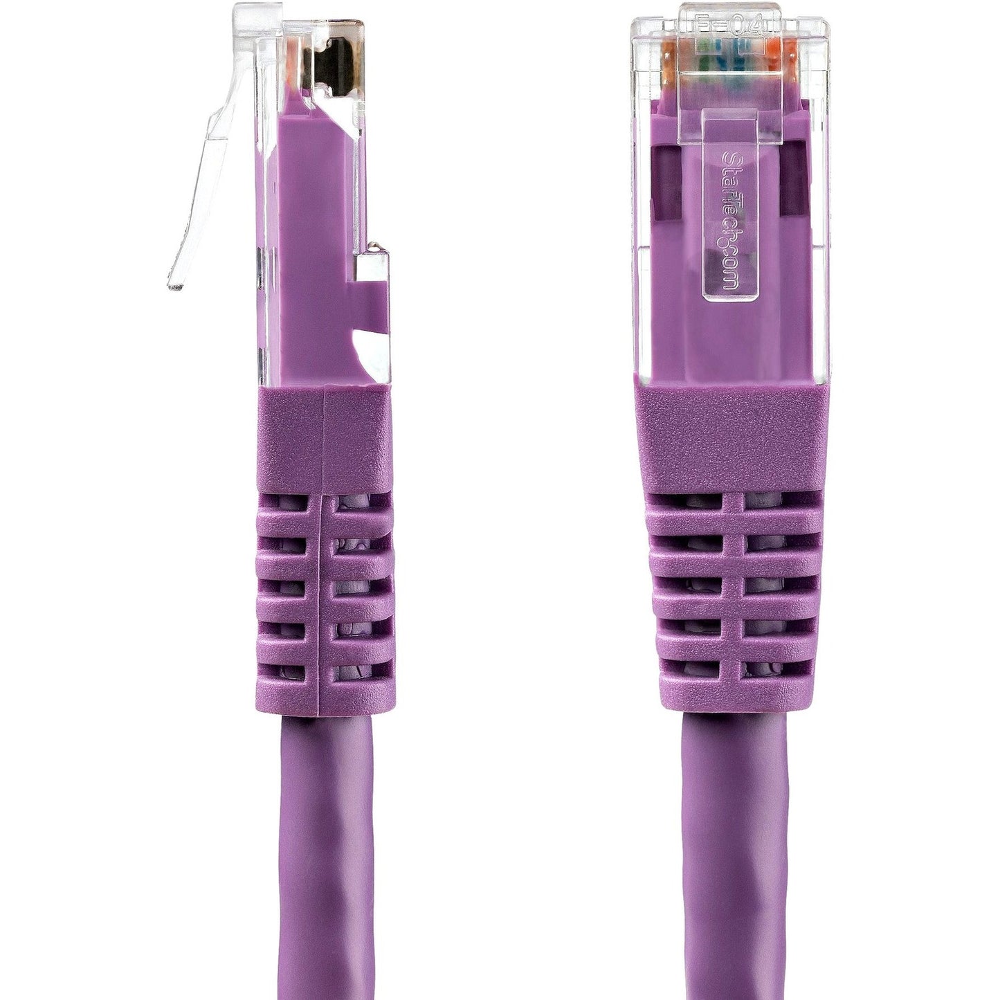 StarTech 20ft Cat6 Ethernet Cable Purple Cat6 Poe (C6PATCH20PL)