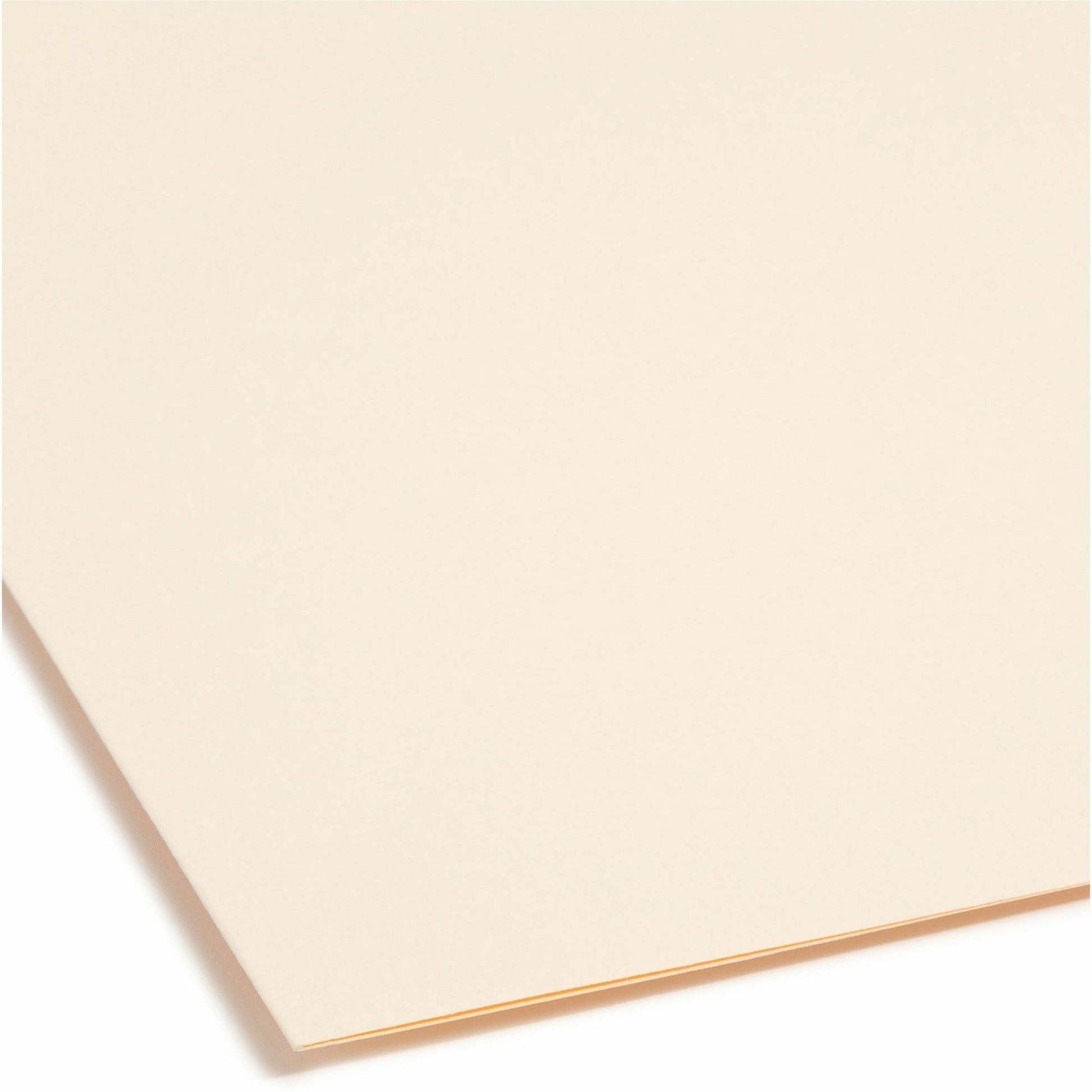 Smead 1/3 Tab Cut Legal Recycled Fastener Folder (19600)