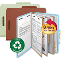 Smead 2/5 Tab Cut Letter Recycled Classification Folder (14090)
