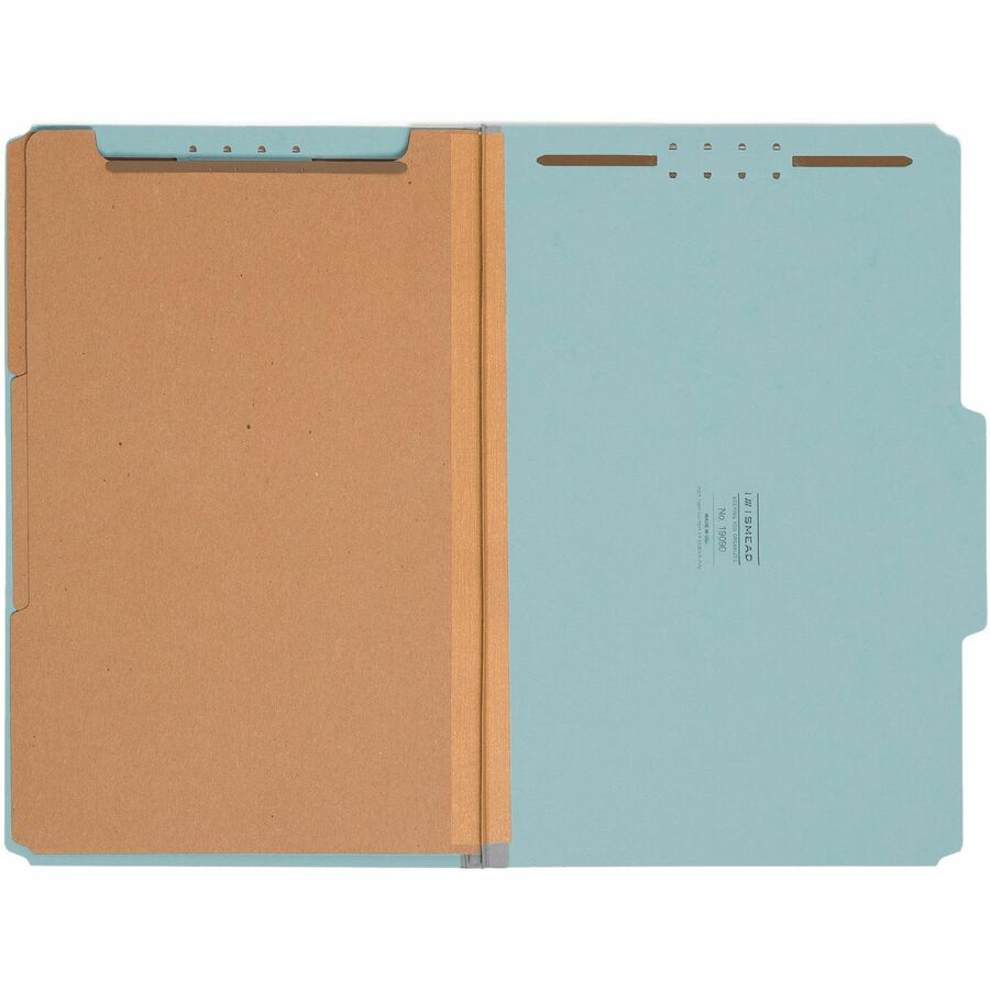 Smead 2/5 Tab Cut Legal Recycled Classification Folder (19090)