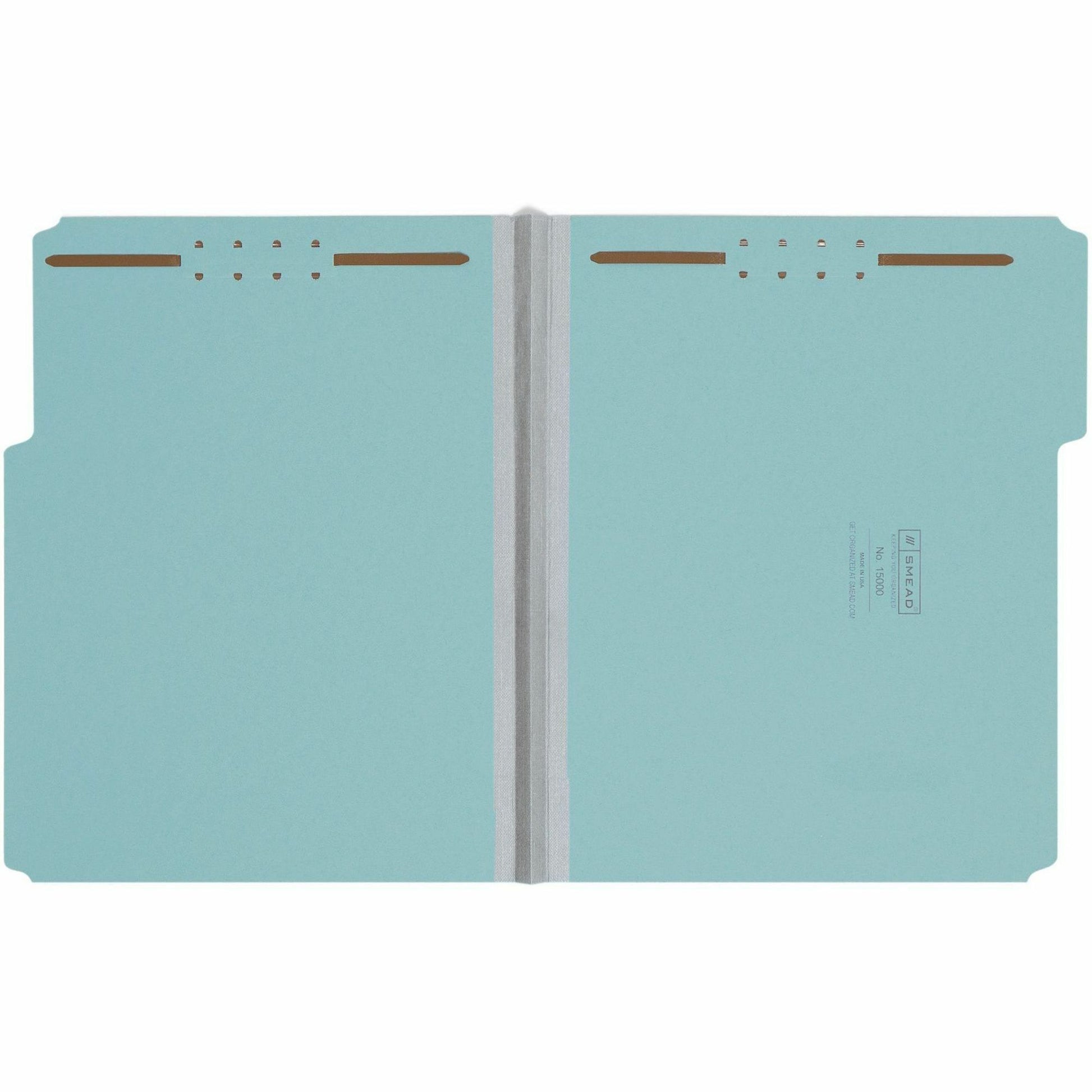 Smead 1/3 Tab Cut Letter Recycled Fastener Folder (15000)