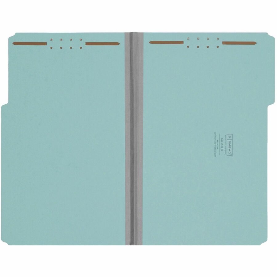Smead 1/3 Tab Cut Legal Recycled Fastener Folder (20000)