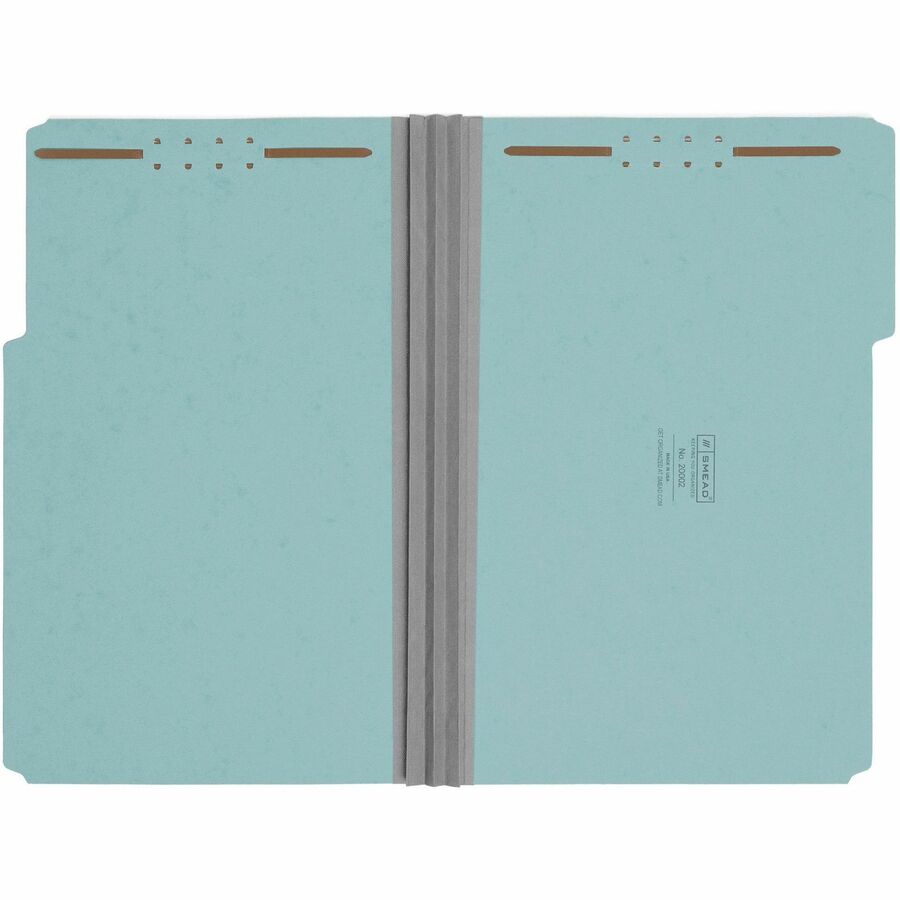 Smead 1/3 Tab Cut Legal Recycled Fastener Folder (20002)