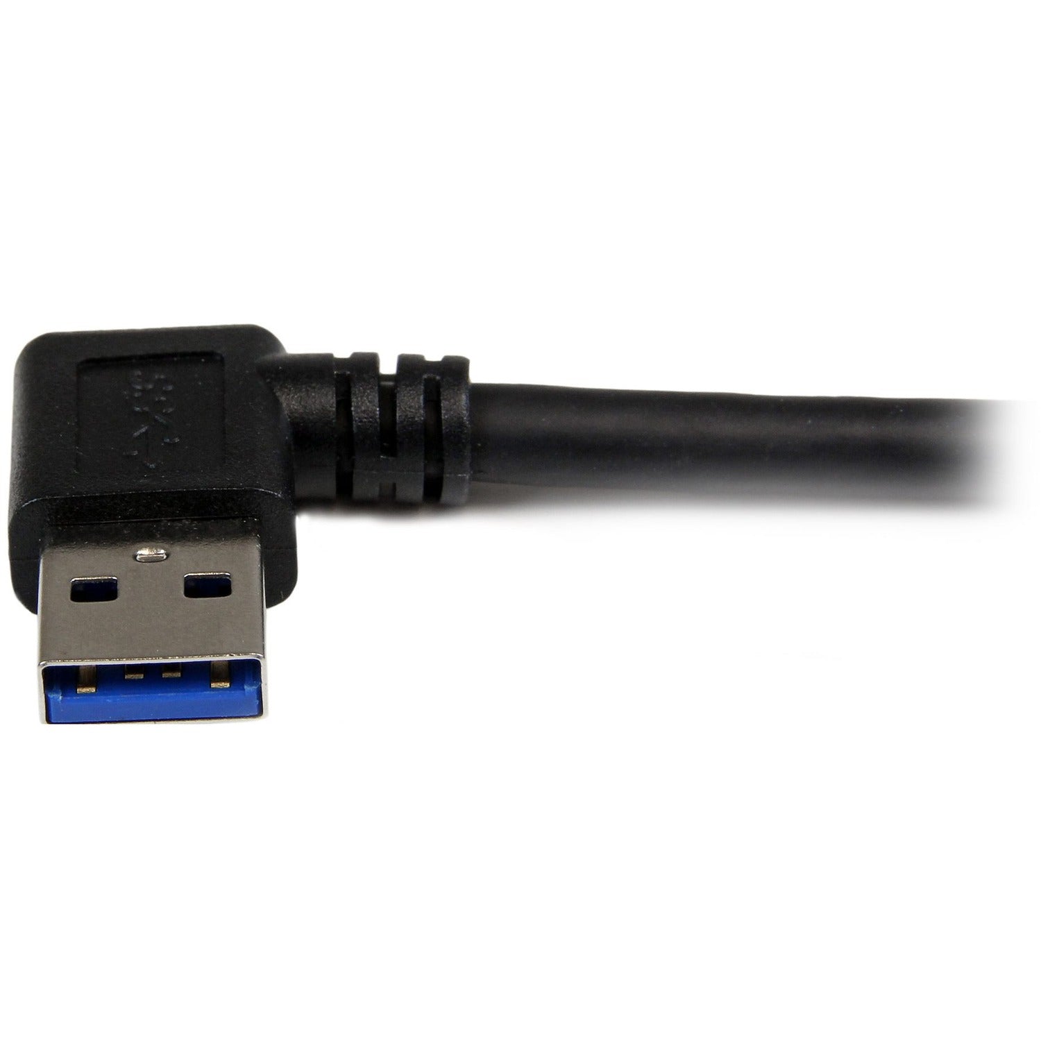 StarTech 1m Black Usb 3 Cable Right Angle A To B (USB3SAB1MRA)