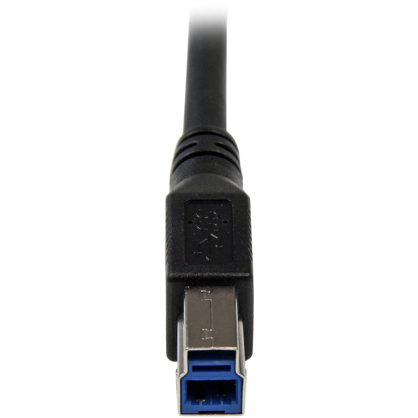 StarTech 1m Black Usb 3 Cable Right Angle A To B (USB3SAB1MRA)