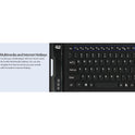 Adesso Antimicrobial Waterproof 108-key Usb (AKB222UB)