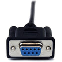StarTech 1m Black Db9 Rs232 Null Modem Cable F/m (SCNM9FM1MBK)
