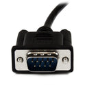 StarTech 1m Black Db9 Rs232 Null Modem Cable F/m (SCNM9FM1MBK)