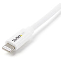 StarTech 1m White 8-pin Lightning To Usb Cable (USBLT1MW)