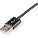 StarTech 2m Black 8-pin Lightning To Usb Cable (USBLT2MB)