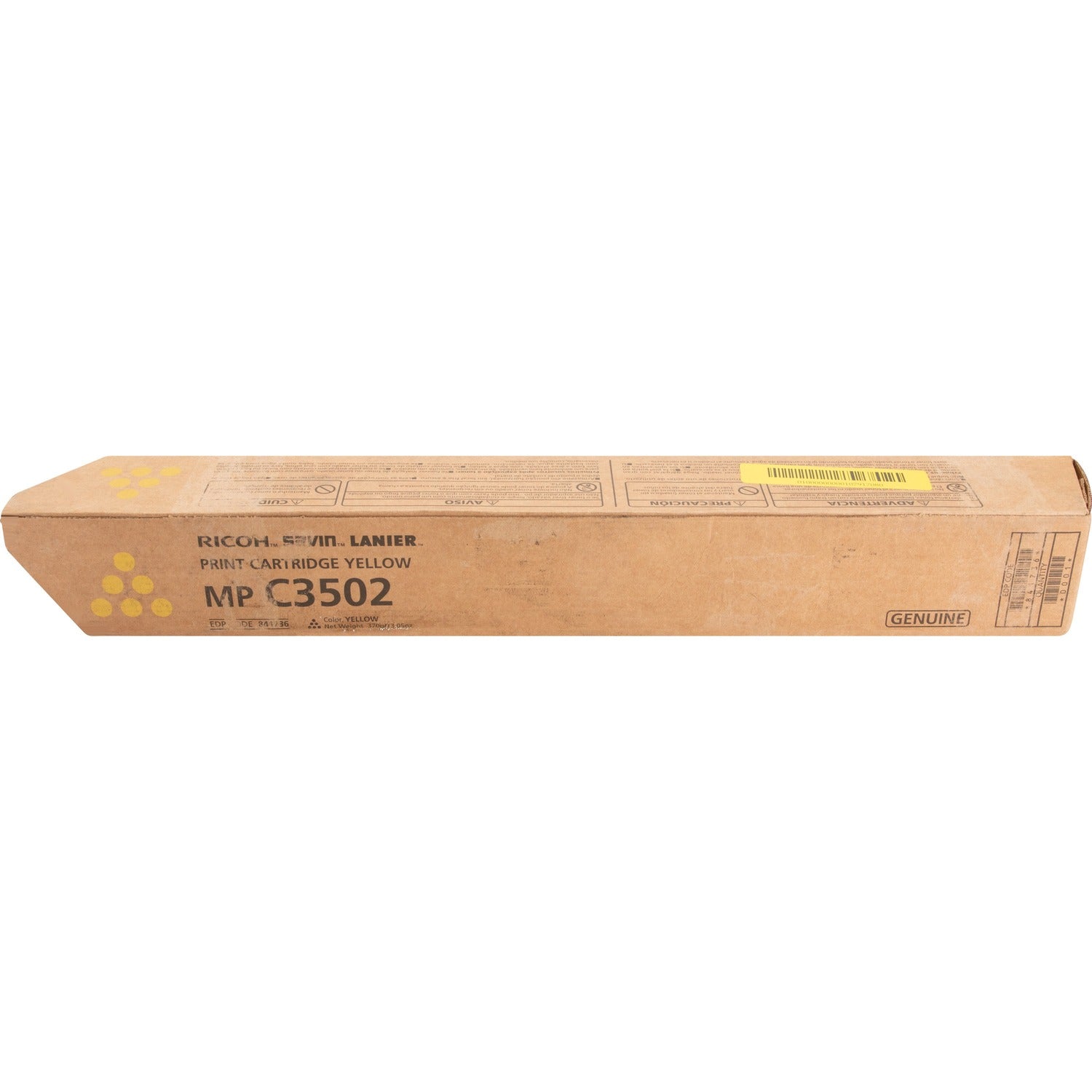 Ricoh Original Laser Toner Cartridge - Yellow - 1 Each (841736)
