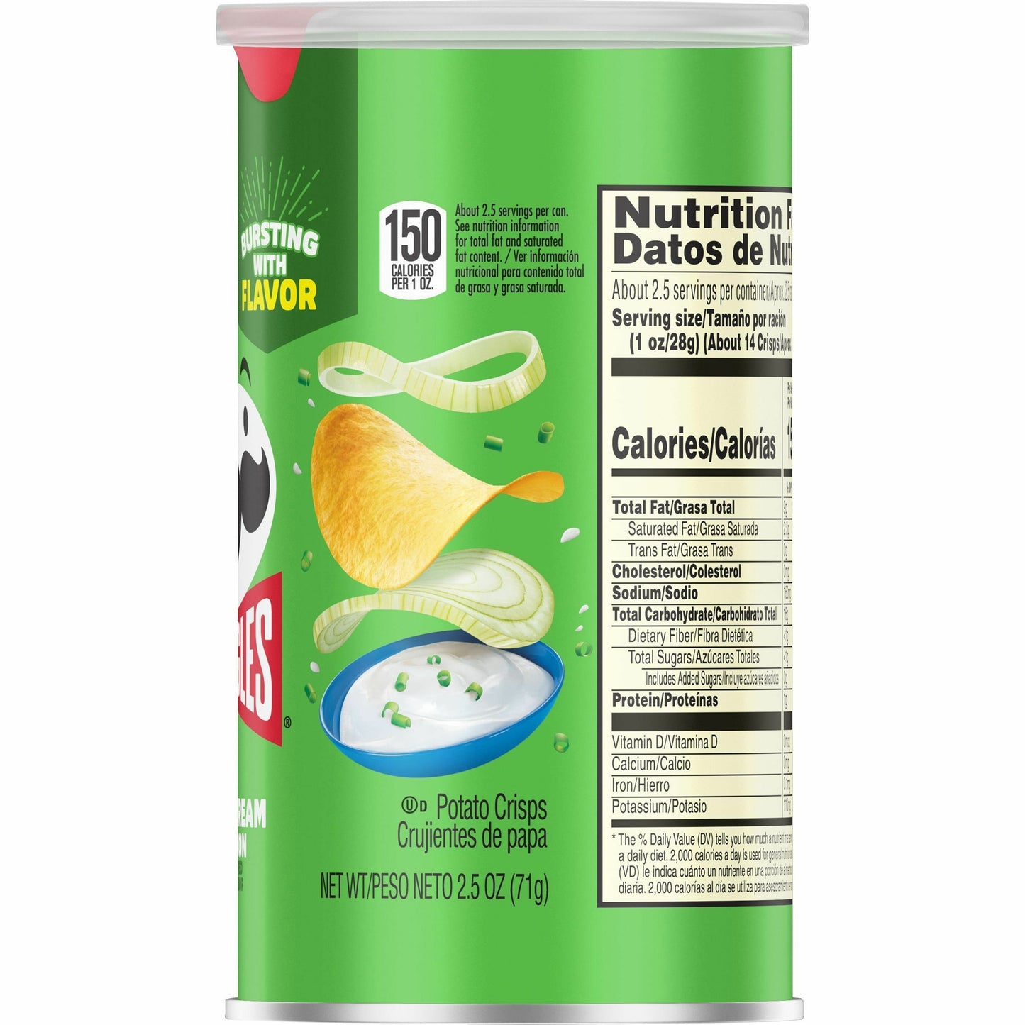 Pringles&reg Sour Cream & Onion (84560)