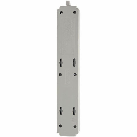 Eaton Tripp Lite Series Protect It! 6-Outlet Surge Protector, 8 ft. (2.43 m) Cord, 990 Joules, Low-Profile Right-Angle 5-15P plug (TLP608)